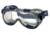 MCR Safety 24 Series Safety Goggles, Adjustable Elastic Strap, Clear, One Size, 2400