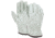 MCR Safety 3201INL Leather Drivers Work Gloves, Select Grade Unlined Grain Cow Leather, Straight Thumb, Beige, Large, 3201INL