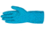 MCR Safety 5190B Long Canners Latex Gloves, 18 mil Thickness, 12in Length, Unlined Industry Standard Grade, Blue, Large, 5190B