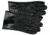 MCR Safety 6510SJ PVC Coated Work Gloves, Double Dipped with Textured PVC, Soft Jersey Lining, Black/White, Large, 6510SJ
