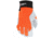 MCR Safety 906DPOM Mechanics Work Gloves, Rugged Grain Goatskin with Cowhide Double Palm, Reinforced Thumb Crotch, Spandex Back, White, Medium, 906DPOM