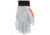 MCR Safety 906DPOM Mechanics Work Gloves, Rugged Grain Goatskin with Cowhide Double Palm, Reinforced Thumb Crotch, Spandex Back, White, Medium, 906DPOM