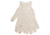 MCR Safety 9636M String Knit Work Gloves, 7 Gauge Regular Weight, Natural 60% Cotton 40% Polyester, Hemmed Cuff, Natural, Medium, 9636M