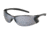 MCR Safety BD1 Safety Glasses, Dielectric Option, Inner TPR Side Shields, Silver Mirror, One Size, BD117
