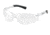 MCR Safety BearKat BK3 Series Safety Glasses, UV-AF Anti-Fog Coating, Non-Slip Temple and Soft Nose Piece, Clear, One Size, BK310AF