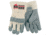MCR Safety Big Jake Premium A+ Side Leather Palm Work Gloves, Sewn with DuPont Kevlar, 2 3/4in Safety Cuff, Gray, XX - Large, 1700XXL