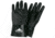 MCR Safety Black Jack Series Neoprene Coated Work Gloves, Multi-Dipped Etched Rough Neoprene, 12in Length Fully Coated, Brushed Interlock Lining, Black/White, Large, 6932