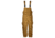 MCR Safety BP4TLT Flame Resistant Insulated Bib Overall, Modacrylic Quilted Lining, 100% Cotton Duck, Tan, L, BP4TLT