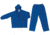 MCR Safety Challenger Series 2 Piece Waterproof Rain Suit, .18mm PVC/Nylon, Blue, 2X, 7032X2