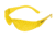 MCR Safety Checklite CL1 Series Safety Glasses, Excellent Orbital Seal and Fit, Amber, One Size, CL114