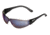 MCR Safety Checklite CL1 Series Safety Glasses, Excellent Orbital Seal and Fit, Blue Mirror, One Size, CL118