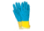 MCR Safety Chem-Tech Neoprene over Latex Gloves, 20 mil Thickness, 12in Length, Blue/Yellow, X - Large, 5410XLE