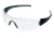 MCR Safety CK2 Series Safety Glasses with Anti-Fog Lens, Non-Slip Temple Sleeves and Soft Nose Piece, Clear, One Size, CK210AF