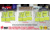 MCR Safety Hi Vis Reflective Lime Safety Vest - VCL2MLSHFX2