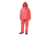 MCR Safety Classic Plus Series 3 Piece Waterproof Rain Suit, .35mm PVC/Poly, Corduroy Collar, Detachable Hood and Bib Pants, Orange, M, 2413M