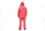 MCR Safety Classic Plus Series 3 Piece Waterproof Rain Suit, .35mm PVC/Poly, Corduroy Collar, Detachable Hood and Bib Pants, Orange, M, 2413M
