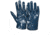 MCR Safety Consolidator Work Gloves, Cut and Sewn Glove Pattern, Premium Full Nitrile Coating, Soft and Comfortable Interlock Liner, Blue, Medium, 9700M