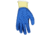 MCR Safety Cut Pro 10 Gauge Kevlar Shell Cut Resistant Work Gloves, Latex Palm and Fingertips, Blue/Yellow, Small, 96871S