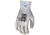 MCR Safety Cut Pro 13 Gauge Dyneema Diamond Technology Shell Cut Resistant Work Gloves, PU Coated Palm and Fingertips, Tan/Salt and Pepper, Medium, 9672M