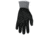 MCR Safety Cut Pro 13 Gauge Hypermax Shell Cut, Abrasion and Puncture Resistant Work Gloves, Foam Nitrile Palm Over Flat Nitrile Dip, Black/Salt and Pepper, XX - Large, 92783XXL