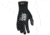 MCR Safety Cut Pro 13 Gauge Kevlar/Synthetic Shell Cut Resistant Work Gloves, Nitrile Foam Coated Palm and Fingertips, Black, Small, 9178NFS