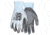 MCR Safety Cut Pro 18 Gauge Hypermax Shell Cut, Abrasion and Puncture Resistant Work Gloves, Nitrile Foam Coated Palm and Fingertips, Gray/Blue, X - Small, 92718NFXS