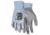 MCR Safety Cut Pro 18 Gauge Hypermax Shell Cut, Abrasion and Puncture Resistant Work Gloves, PU Coated Palm and Fingertips, Gray/Blue, XX - Large, 92718PUXXL