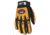 MCR Safety Cut Pro ForceFlex Mechanics Work Gloves, Cut Resistant Kevlar Lining, TPR on Back of Hand and Fingers, Black and Gold, X - Large, KV200XL