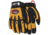 MCR Safety Cut Pro ForceFlex Mechanics Work Gloves, Cut Resistant Kevlar Lining, TPR on Back of Hand and Fingers, Black and Gold, X - Large, KV200XL