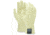 MCR Safety Cut Pro Hero 13 Gauge Regular Weight Shell ARX Aramid Fibers Uncoated Cut Resistant Work Gloves, 3.5in Knit Wrist Extended Cuff, Yellow, Medium, 93840GM