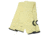 MCR Safety Cut Pro Kevlar Exterior with Cotton Interior Cut Resistant Sleeves with Thumb Slot, 22in x 3 1/4in, Hem, Yellow, One Size, 9379KCTJ