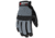 MCR Safety Cut Pro Mechanics Glove, Synthetic Leather Palm, Adjustable Hook and Loop Wrist Closure, Cut Resistant, Black, Medium, 917M