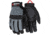 MCR Safety Cut Pro Mechanics Glove, Synthetic Leather Palm, Adjustable Hook and Loop Wrist Closure, Cut Resistant, Black, Medium, 917M