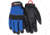 MCR Safety Cut Pro Mechanics Gloves, Reinforced PVC Coated Synthetic Leather Palm, Insulated, DuPont Kevlar Lined, Black, Large, 918L