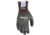 MCR Safety Cut Pro Ninja Max Cut Resistant Work Gloves, Bi-Polymer Coated Palm and Fingertips, Black/Salt and Pepper, Large, N9676GL