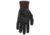 MCR Safety Cut Pro Ninja Max Cut Resistant Work Gloves, Bi-Polymer Coated Palm and Fingertips, Black/Salt and Pepper, Large, N9676GL