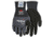 MCR Safety Cut Pro Ninja Wave Cut Resistant Work Gloves, 13 Gauge Dyneema Diamond Technology, Nitrile Wave Coated Palm and Fingertips, Black/Salt and Pepper, XX - Large, N96780XXL
