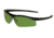 MCR Safety DL1 Series Welding Filter Shade 3.0 Dark Safety Glasses, Non-Slip Temple Grips and Nose Piece, Green Filter 3.0, One Size, DL1130