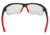 MCR Safety Dominator DM3 Series MAX3 Lenses Scratch Resistant Safety Glasses, Adjustable Wire Core Temples and Nose Piece, Clear, One Size, DM1310P