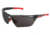 MCR Safety Dominator DM3 Series MAX3 Lenses Scratch Resistant Safety Glasses, Adjustable Wire Core Temples and Nose Piece, Gray, One Size, DM1312P