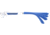 MCR Safety Dominator DM3 Series Safety Glasses, MAX36 Anti-Fog Lenses, Adjustable Wire Core Temples and Nose Piece, Blue Diamond Mirror, One Size, DM1328BDC