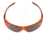 MCR Safety FF132 ForceFlex FF1 Series Safety Glasses, Lenses Molded Into Flexible TPU Frame, Gray, One Size, FF132