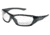 MCR Safety ForceFlex FF1 Series Safety Glasses, Lenses Molded Into Flexible TPU Frame, Clear, One Size, FF120