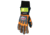 MCR Safety ForceFlex Mechanics Work Gloves, Thinsulate Lined for Warmth, Rough Reinforced Clarino Leather Padded Palm, Wind and Water Resistant, Black and Gold, XX - Large, HV200XXL