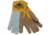 MCR Safety Foundry Jersey Foam Lined Leather Welding Work Gloves, Select Cowskin Shoulder Leather, Sewn with DuPont Kevlar, Gray and Brown, X - Large, 4550