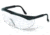 MCR Safety Glasses Unctd Blk Frame PK12 SS010