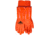 MCR Safety Harbor Master PVC Coated Insulated Work Gloves, Fluorescent Double Dipped PVC, Foam Lined and Polar Fleece Lined, 14in Length, Orange/White, Large, 6714FF
