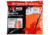 MCR Safety Hi Vis Reflective Safety Vest, ANSI Type R Class 2, Mesh with 2in Silver Stripes, Hook and Loop Front Closure, Fluorescent Orange, XL, VCL2MOXL