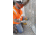 MCR Safety Hi Vis Reflective Safety Vest, ANSI Type R Class 2, Mesh with 2in Silver Stripes, Hook and Loop Front Closure, Fluorescent Orange, XL, VCL2MOXL