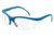 MCR Safety KD120 Klondike KD1 Series Safety Glasses, Adjustable Temple Length, Clear, One Size, KD120